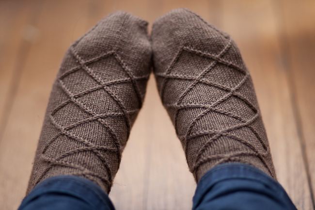 Business Casual Sock by Izzie Knits