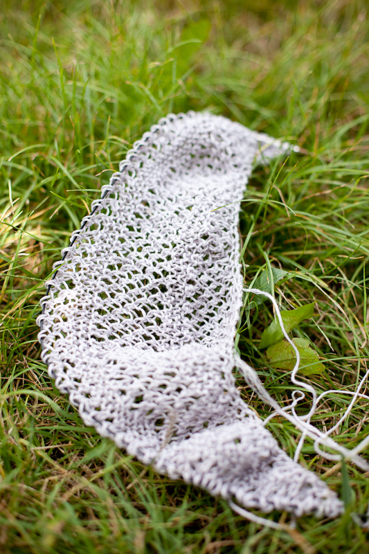 knit in linen